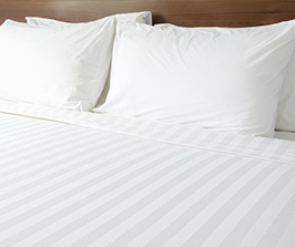 clean linens - bedsheets and pillows