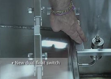 Thumbnail of third installation video for conveyor dishwasher